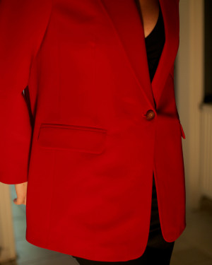 Milena Kırmızı Blazer Ceket Milena Kırmızı Blazer Ceket